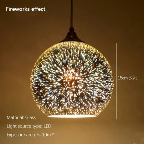 Nordic Color Glass Pendent Lamp - Hans Lumiere