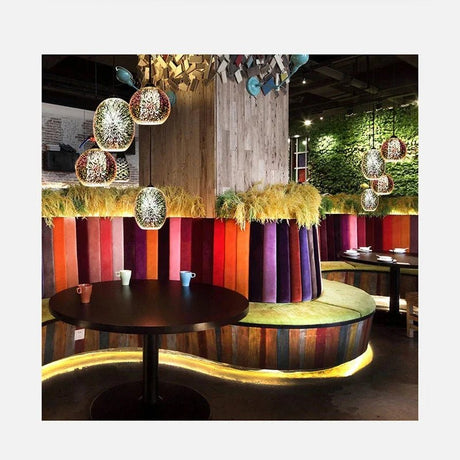 Nordic Color Glass Pendent Lamp - Hans Lumiere