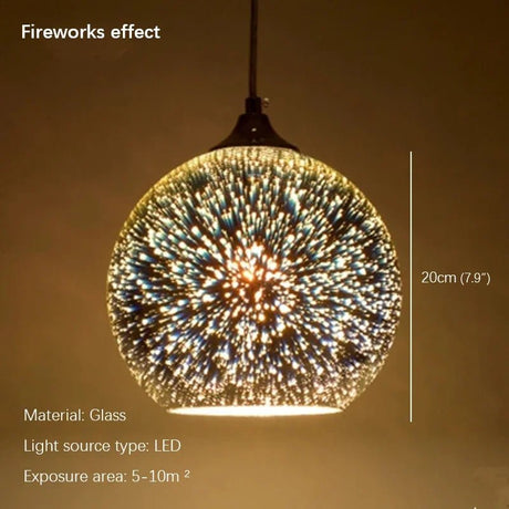 Nordic Color Glass Pendent Lamp - Hans Lumiere