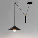 Nordic Cone Pendant Light – Removable LED Dining Lamp - Hans Lumiere