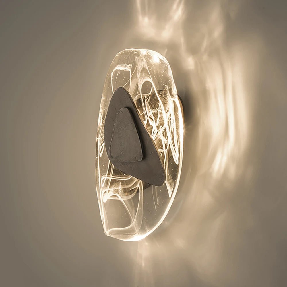 Nordic Crystal LED Wall Lamp - Hans Lumiere