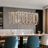 Nordic Crystal Ring Chandelier for Living Room and Dining Room - Hans Lumiere