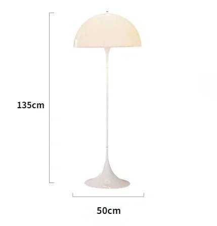 Nordic Danish Designer LED Mushroom Floor Lamp - Hans Lumiere