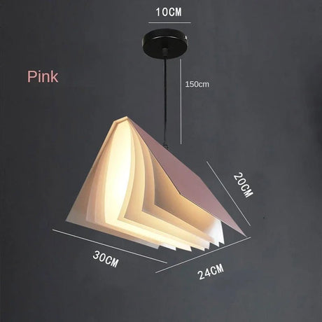 Nordic Design Book Pendant Lamp - Hans Lumiere