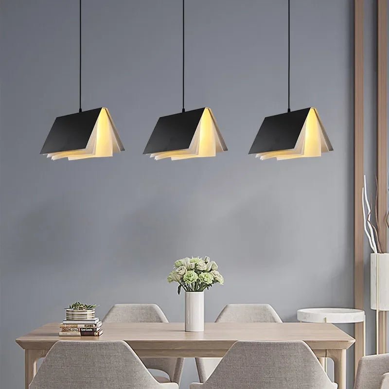 Nordic Design Book Pendant Lamp - Hans Lumiere