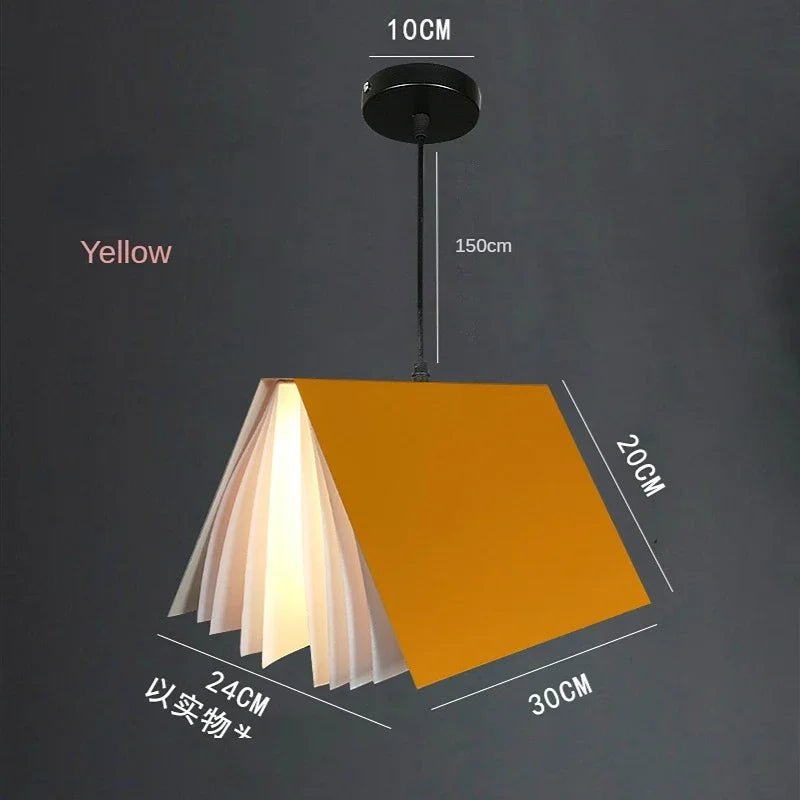 Nordic Design Book Pendant Lamp - Hans Lumiere