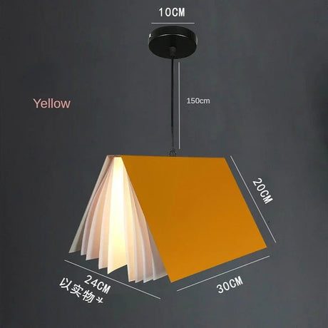 Nordic Design Book Pendant Lamp - Hans Lumiere
