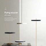 Nordic Disc Pendant Light – LED Hanging Fixture, 23–40cm - Hans Lumiere