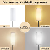 Nordic Fabric Sofa Floor Lamp – Minimalist Iron Base for Living Room & Bedroom - Hans Lumiere