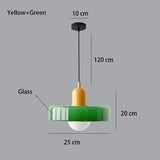 Nordic Glass Bauhaus Chandelier – Retro Pendant Light for Dining & Living Room - Hans Lumiere