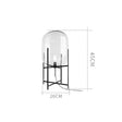 Nordic Glass Lampshade Floor LED Lamp - Hans Lumiere
