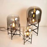 Nordic Glass Lampshade Floor LED Lamp - Hans Lumiere