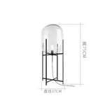Nordic Glass Lampshade Floor LED Lamp - Hans Lumiere