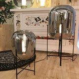 Nordic Glass Lampshade Floor LED Lamp - Hans Lumiere