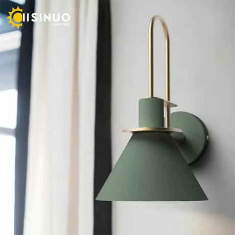 Nordic Hardwired LED Wall Sconce with 350° Rotating Head - Hans Lumiere