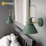 Nordic Hardwired LED Wall Sconce with 350° Rotating Head - Hans Lumiere
