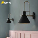 Nordic Hardwired LED Wall Sconce with 350° Rotating Head - Hans Lumiere