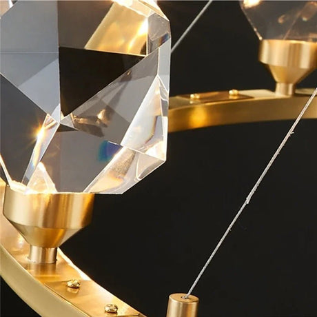 Nordic Indoor LED Crystal Pendant Lights - Hans Lumiere