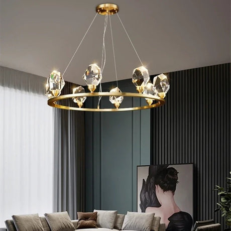 Nordic Indoor LED Crystal Pendant Lights - Hans Lumiere
