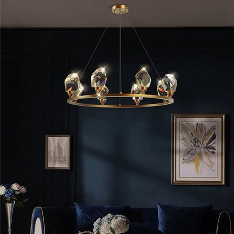 Nordic Indoor LED Crystal Pendant Lights - Hans Lumiere