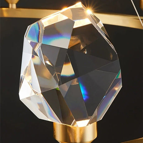 Nordic Indoor LED Crystal Pendant Lights - Hans Lumiere