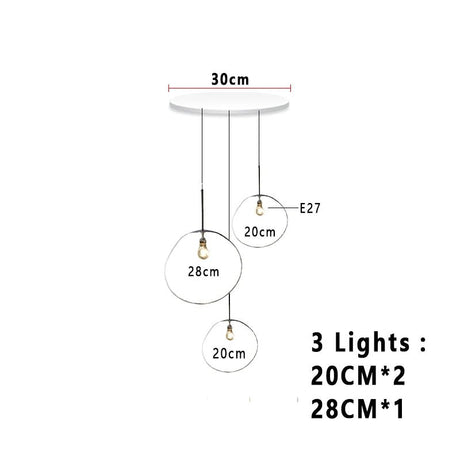 Nordic Lava Glass Multi-Color LED Cluster Pendant – Statement Chandelier - Hans Lumiere