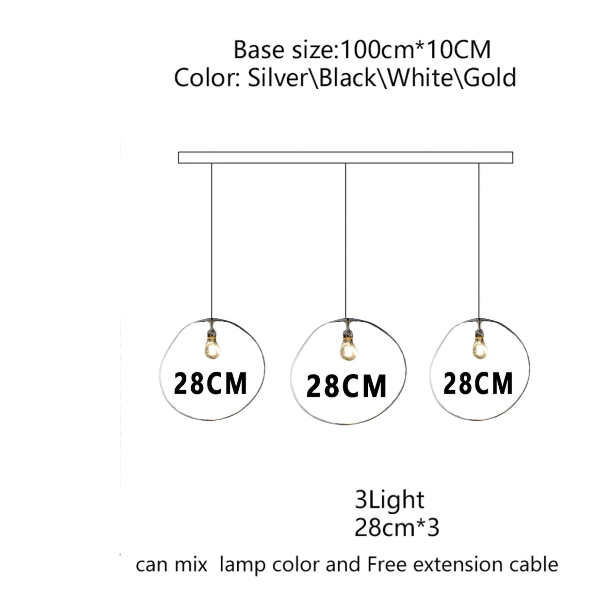 Nordic Lava Glass Multi-Color LED Cluster Pendant – Statement Chandelier - Hans Lumiere