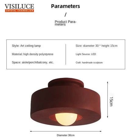 Nordic LED Ceiling Lamp Colorful Ceiling Light Fixture - Hans Lumiere
