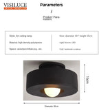 Nordic LED Ceiling Lamp Colorful Ceiling Light Fixture - Hans Lumiere