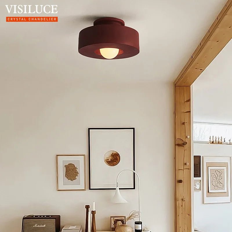 Nordic LED Ceiling Lamp Colorful Ceiling Light Fixture - Hans Lumiere
