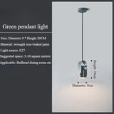 Nordic LED Pendant Light Macaron Iron Hanging Lamp - Hans Lumiere