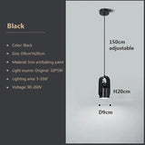Nordic LED Pendant Light Macaron Iron Hanging Lamp - Hans Lumiere