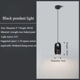 Nordic LED Pendant Light Macaron Iron Hanging Lamp - Hans Lumiere