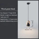 Nordic LED Pendant Light Macaron Iron Hanging Lamp - Hans Lumiere