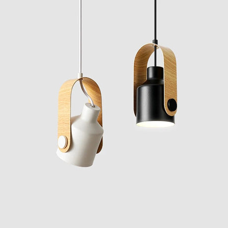 Nordic LED Pendant Light Macaron Iron Hanging Lamp - Hans Lumiere