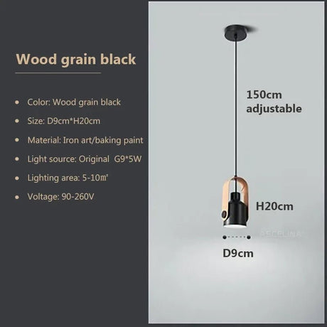 Nordic LED Pendant Light Macaron Iron Hanging Lamp - Hans Lumiere