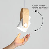 Nordic LED Pendant Light Macaron Iron Hanging Lamp - Hans Lumiere