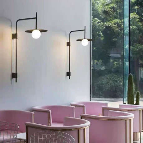 Nordic Long Pole Wall LED Lamps - Hans Lumiere