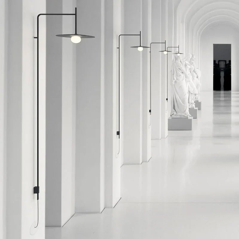 Nordic Long Pole Wall LED Lamps - Hans Lumiere