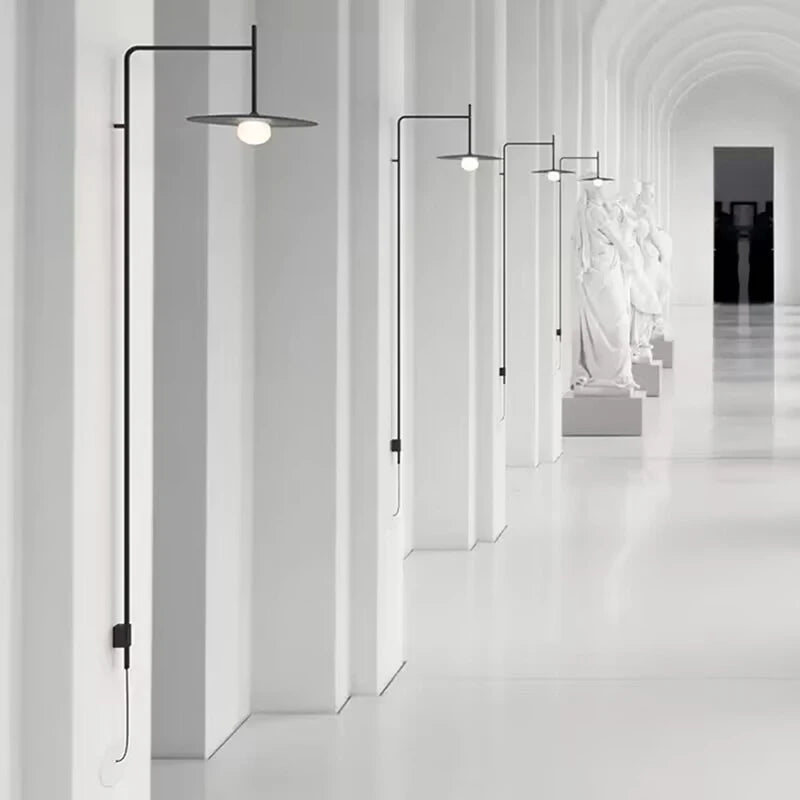Nordic Long Pole Wall LED Lamps - Hans Lumiere