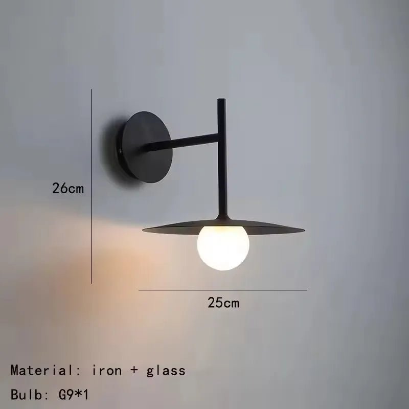 Nordic Long Pole Wall LED Lamps - Hans Lumiere