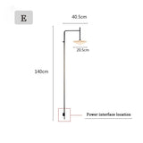 Nordic Long Pole Wall LED Lamps - Hans Lumiere