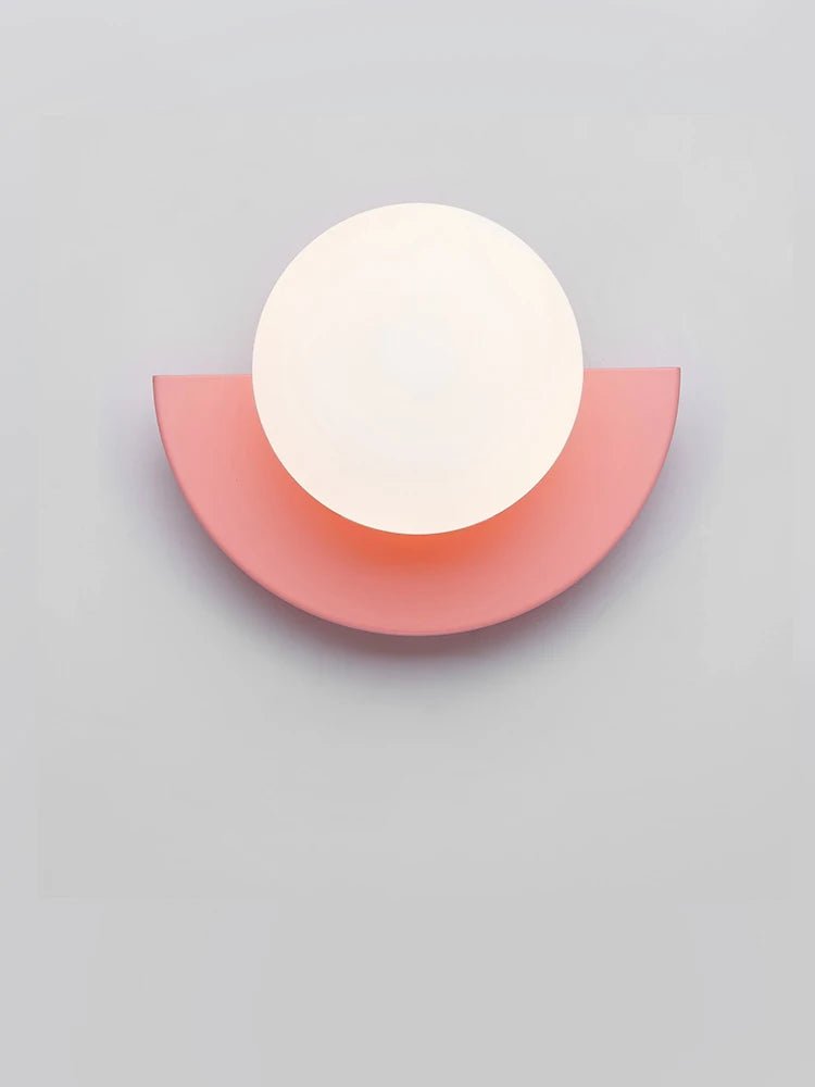Nordic Lunar Eclipse Resin Wall Sconce, Art Bedside Lamp - Hans Lumiere