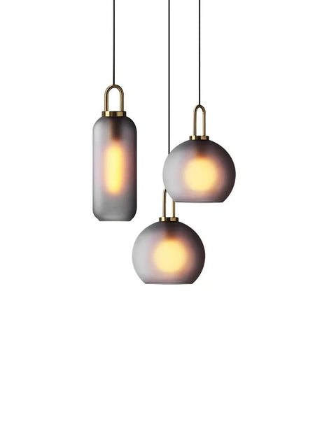 Nordic Luxury Glass Staircase Chandelier for Villas and Duplex Homes - Hans Lumiere