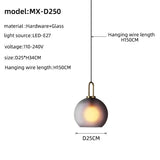 Nordic Luxury Glass Staircase Chandelier for Villas and Duplex Homes - Hans Lumiere