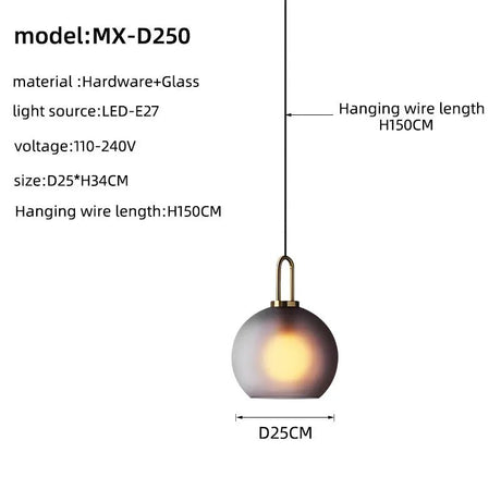 Nordic Luxury Glass Staircase Chandelier for Villas and Duplex Homes - Hans Lumiere