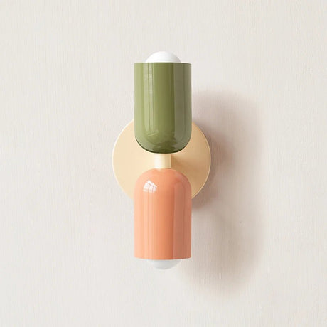 Nordic Macaron LED Wall Sconce for Bedroom & Hallway - Hans Lumiere
