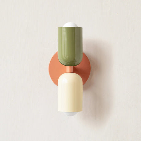 Nordic Macaron LED Wall Sconce for Bedroom & Hallway - Hans Lumiere