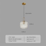Nordic Minimalist Glass Pendant Light for Dining Room, Kitchen & Bedside - Hans Lumiere