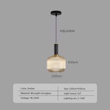 Nordic Minimalist Glass Pendant Light for Dining Room, Kitchen & Bedside - Hans Lumiere